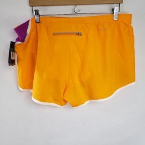 Nike Shorts - Nike Orange and Pink Athletic Running Shorts Nike Shorts - Nike Orange and Pink Athletic Running Shorts